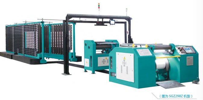 SGZ298Z intelligent vertical stretch yarn warping machines